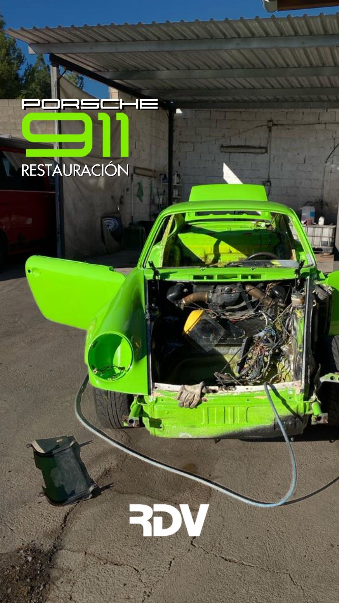 Restauración de Porsche 911 en Castellon